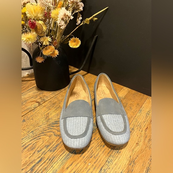 🩵 Blue Woven Loafers – SOUL Naturalizer – Size 8.5M - Picture 10 of 10